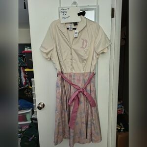 Disney Dress Shop 70th Anniversary Disneyland Dress 2x BNWT By Her Universe